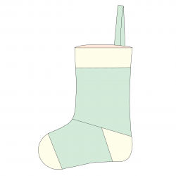 Tuto couture facile et patron PDF de chaussettes de Noël, en 2 tailles