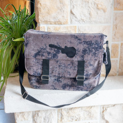 Patron PDF couture complet du sac besace Muscade, en 3 formats