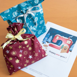 Illustration couture de Noël et nouvelle année, PDF à imprimer