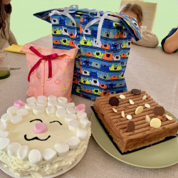 Tuto couture facile patron PDF de pochette cadeau zéro déchet Surprise