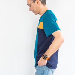 Patron PDF T-shirt homme Origan, du 42 au 62, 5 statures