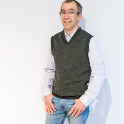 Patron PDF pull sans manche homme, du 44 au 58, 5 statures