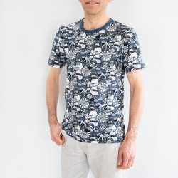 Patron PDF T-shirt homme Basilic, du 42 au 62, 5 statures