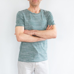 Patron PDF T-shirt homme Basilic, du 42 au 62, 5 statures