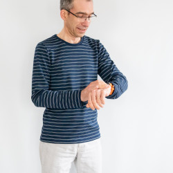 Patron PDF T-shirt homme Basilic, du 42 au 62, 5 statures