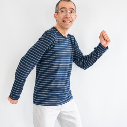 Patron PDF T-shirt homme Basilic, du 42 au 62, 5 statures