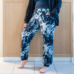 Patron PDF pantalon pyjama sportwear femme Camomille, du 34 au 56