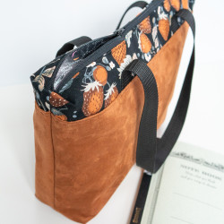 Patron couture PDF sac cabas zippé Fraise