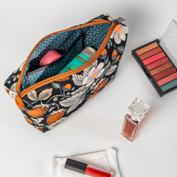 Patron couture PDF trousse fourre-tout Fraise des bois