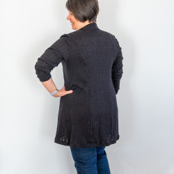 Patron PDF gilet femme Jasmin, du 34 au 56