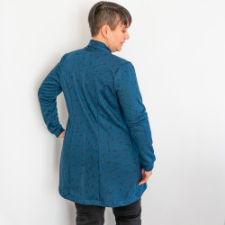 Patron PDF gilet femme Jasmin, du 34 au 56