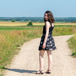 Patron PDF débutant jupe bohème Mirabelle, du 34 au 56