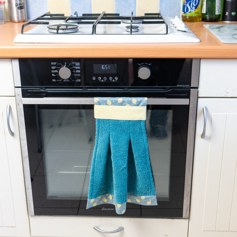 Patron couture PDF d'un essuie-main pour cuisine