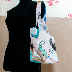 Tuto couture facile et patron PDF gratuit d'un tote bag avec fond