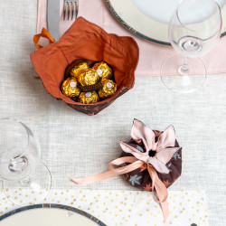 Tuto couture et patron PDF de ballotins pour chocolats ou cadeaux