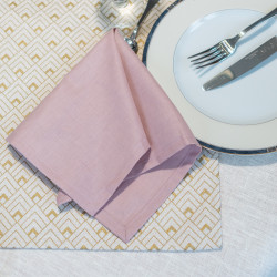 Tuto couture facile pour couper et coudre nappe et serviettes de table
