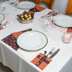 4 tutos couture et patrons PDF pour décorer votre table de Noël