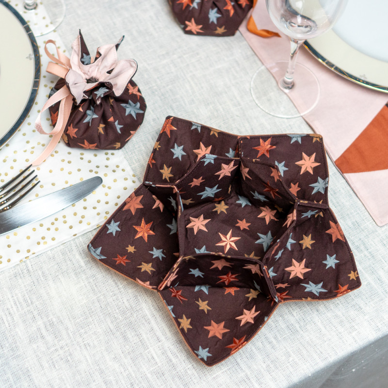 4 tutos couture et patrons PDF pour décorer votre table de Noël