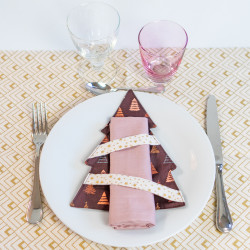 4 tutos et patrons couture PDF pour préparer votre table de Noël