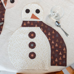 4 tutos et patrons couture PDF pour préparer votre table de Noël