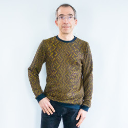 Patron PDF sweat pull mixte Grenade, du XS au 3XL, 2 statures