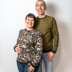 Patron PDF sweat pull mixte Grenade, du XS au 3XL, 2 statures