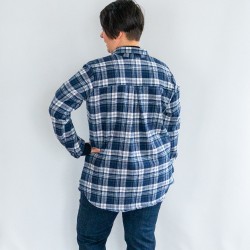 Patron PDF chemise femme Raisin noir, du 34 au 56, 4 statures