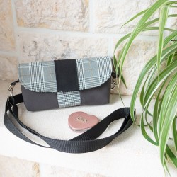 Patron PDF complet de pochette portefeuille