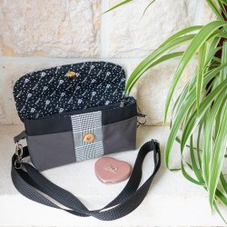 Patron PDF complet de pochette portefeuille