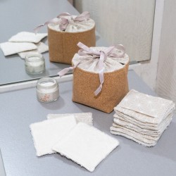 Tuto couture et patron PDF de panière refermable et lingettes lavables