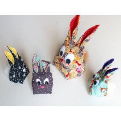 Patron PDF du lapin Gabin, une décoration de Pâques DIY