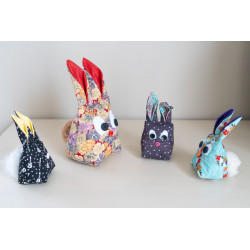 Patron PDF du lapin Gabin, une décoration de Pâques DIY