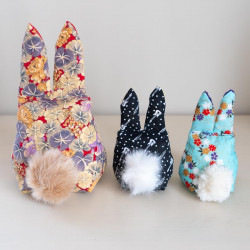 Patron PDF du lapin Gabin, une décoration de Pâques DIY