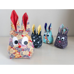 Patron PDF du lapin Gabin, une décoration de Pâques DIY