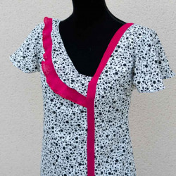 Patron PDF robe d'été trapèze Colibri, 34 au 52, 4 statures