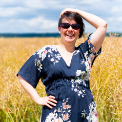 Patron PDF robe longue d'été Wasabi, 34 au 52, 4 statures