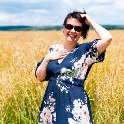 Patron PDF robe longue d'été Wasabi, 34 au 52, 4 statures