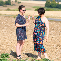 Patron PDF combinaison short et pantacourt, 34 au 52, 4 statures