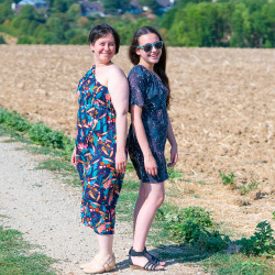 Patron PDF combinaison short et pantacourt, 34 au 52, 4 statures