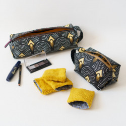 Patron PDF et tuto DIY de 3 trousses de formats différents