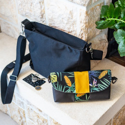 Patron PDF complet de pochette portefeuille