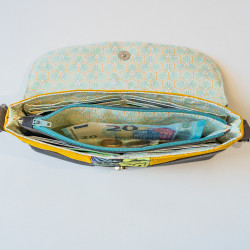 Patron PDF complet de pochette portefeuille