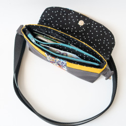 Patron PDF complet de pochette portefeuille