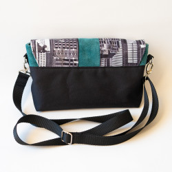 Patron PDF complet de pochette féminine avec rangements intégrés