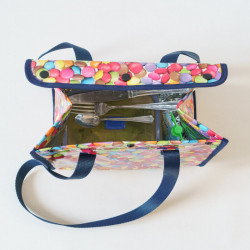 Patron PDF et tuto couture: sac isotherme goûter ou déjeuner