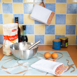 Tuto couture DIY et patron PDF d'essuie-tout lavable zéro déchet Oups