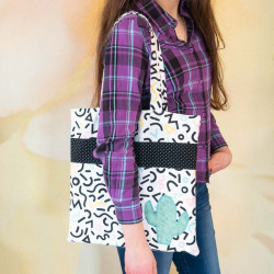 Tutoriel PDF couture de tote bag gratuit avec options décoratives