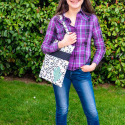 Tutoriel PDF couture de tote bag gratuit avec options décoratives