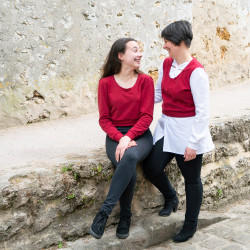 Pack réunissant les patrons du haut effet chemise et du sweat Menthe