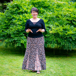 Patron PDF jupe longue Badiane, 34 au 56, 4 statures, couture débutant